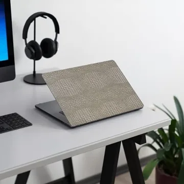 Stylish Premium Leather Hard Shell Case for MacBook Pro 13