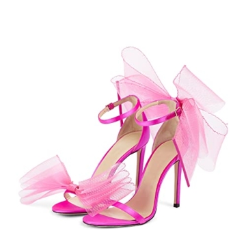 Stylish Vertundy High Heel Stiletto Sandals with Bows