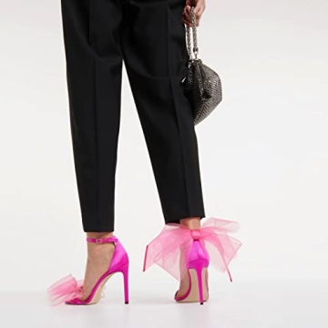 Stunning Vertundy High Heeled Sandals with Bows