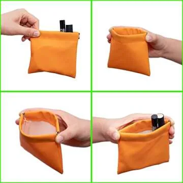 Stylish 8 Pack Pocket Cosmetic Bags for Women