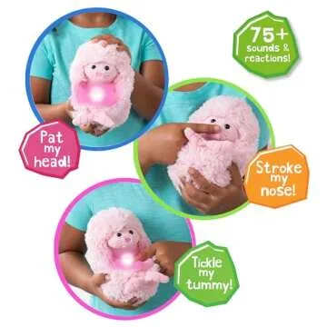 Interactive Plush Curlimals Arctic Glow - Sia the Seal