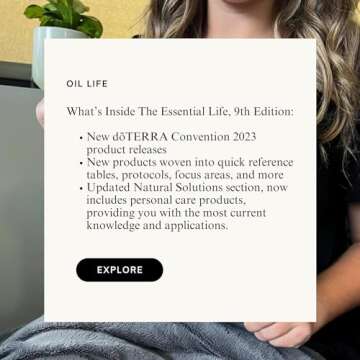 The Essential Life, 9th Edition - Comprehensive Essential Oils Guidebook, Aromatherapy Practices, Immune Boosting Recipes, Wellness Insights, In-Depth DoTERRA Information - Sept 2023 Release