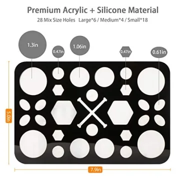 Buy Luckyiren Makeup Brushes Drying Rack for Easy Organization