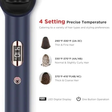 Prizm Hair Straightener Brush: Fast Heat & Frizz Control