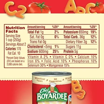 Chef Boyardee Mini ABC's and 123's with Meatballs 15 oz