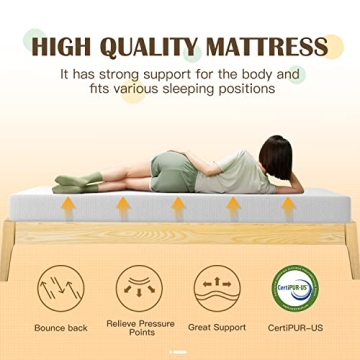 PayLessHere Cooling Gel Memory Foam Mattress for Cozy Sleep