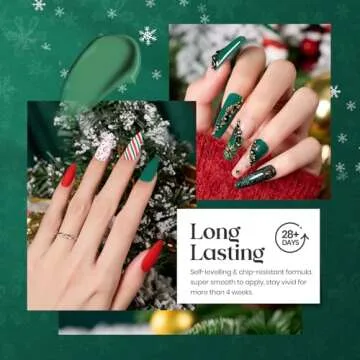 Beetles Carnival Evergreen Winter Nail Polish Set