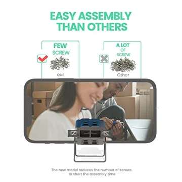 Tumbling Composter with Thermometer for Easy Composting