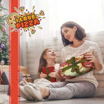 Unique Pizza Blanket - Soft & Warm Novelty Gift