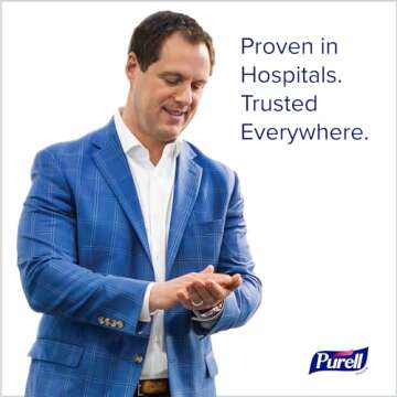 PURELL Advanced Hand Sanitizer Refreshing Gel, Clean Scent, 20 fl oz Pump Bottle (Pack of 12) – 30...