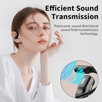 BUGANI Open Ear Bluetooth Headphones with 32 Hour Battery