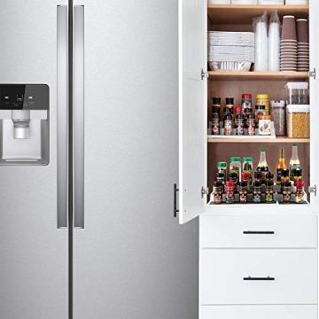 Homeries Expandable 3-Tier Spice Rack with Modern Design