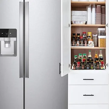 Homeries Expandable 3-Tier Spice Rack with Modern Design