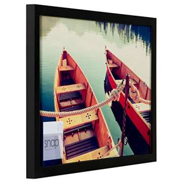 Snap 11x17 Black Wood Wall Photo Frame