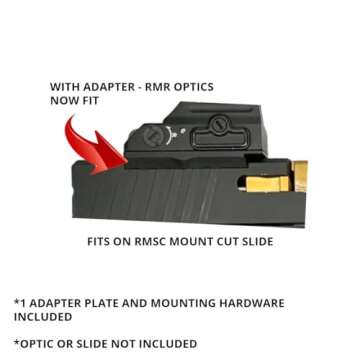 Cross Armory RMSC to RMR Adapter for Precision Optics Conversion