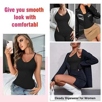 Eleady Seamless Tummy Control Bodysuit for Women
