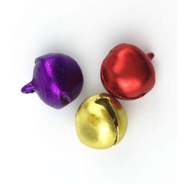 LaVieEnRose 100pcs Mini Jingle Bells for DIY Crafts