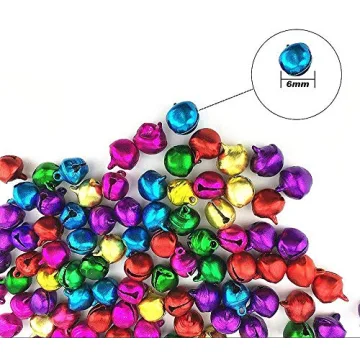 LaVieEnRose 100pcs Mini Jingle Bells for DIY Crafts