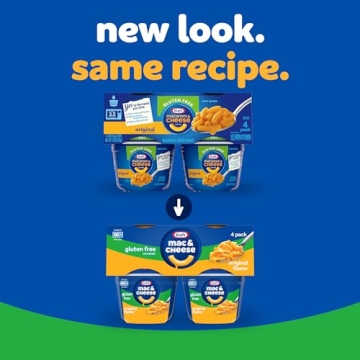 Kraft Gluten Free Original Mac & Cheese Dinner Cups 4 ct