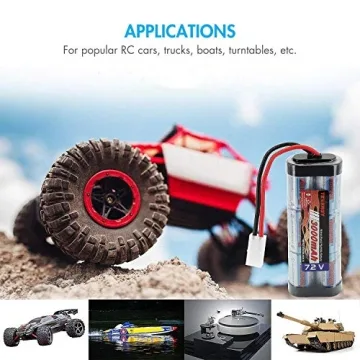 Tenergy 7.2V RC Battery Pack 3000mAh High Capacity
