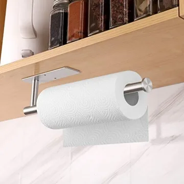 Under Cabinet Paper Towel Holder Made of Stainless Steel