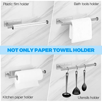 Under Cabinet Paper Towel Holder Made of Stainless Steel