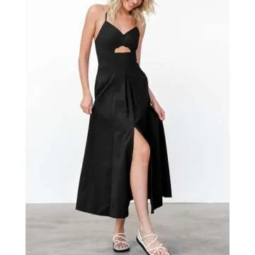 BTFBM Women Summer Maxi Dress for Beach & Parties