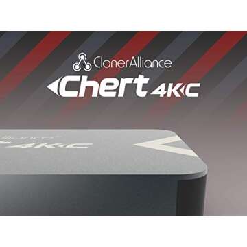 ClonerAlliance Chert 4KC, HDMI to USB-C Video Capture Dongle, Ultra Low Latency, Play Game Consoles ...