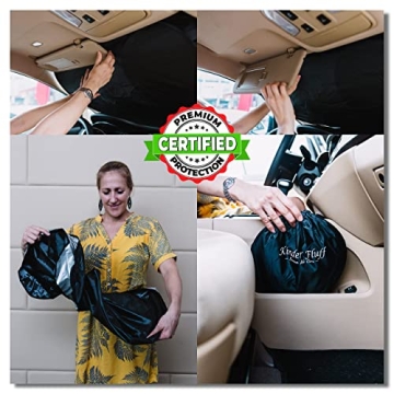 Kinder Fluff Windshield Sunshade Ultimate UV Protection
