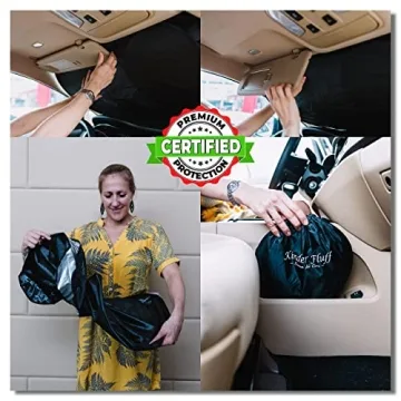 Kinder Fluff Windshield Sunshade Ultimate UV Protection