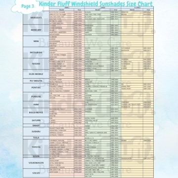 Kinder Fluff Windshield Sunshade Ultimate UV Protection