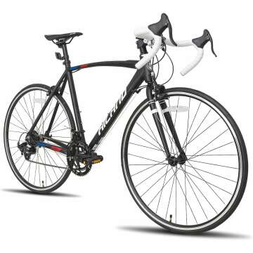 HH HILAND 700c Road Bike - Lightweight Aluminum Frame, 14 Speeds