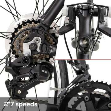 HH HILAND 700c Road Bike with Aluminum Frame