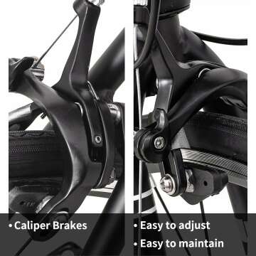 HH HILAND 700c Road Bike with Aluminum Frame