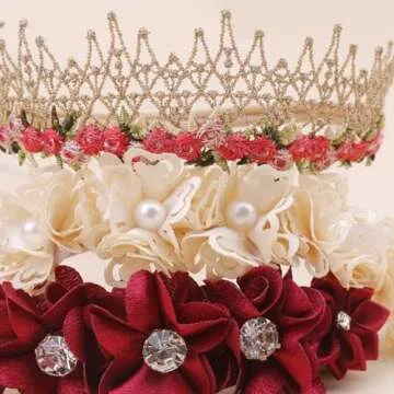 Charming Baby Girl Floral Headband Set - 3pcs Hair Accessories