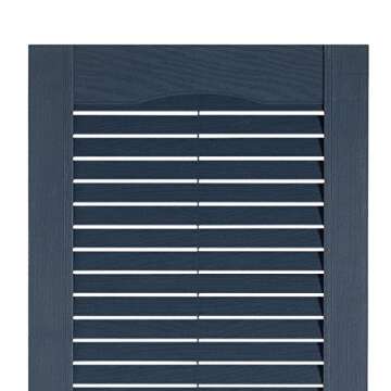 Standard Louver Exterior Vinyl Window Shutters