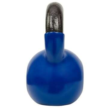 Sunny Health & Fitness Vinyl Coated Kettlebell 20-Pound