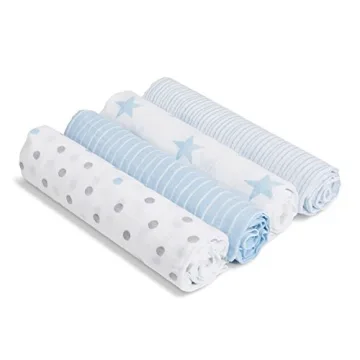 aden + anais Essentials Muslin Swaddle Blankets - Soft, Breathable Infant Comfort