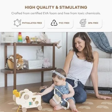 72x48 Inches Soft Foam Puzzle Play Mat for Toddlers Infants