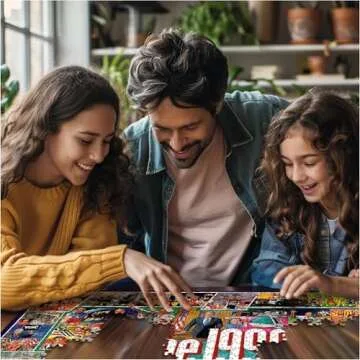 White Mountain Puzzles The 1990s - 1000 Piece Jigsaw Puzzle