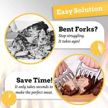 Mountain Grillers Meat Shredder Claws for Effortless Shredding