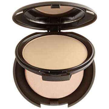 Cover FX Pressed Mineral Foundation: Talc-free Powder Foundation That Provides Buildable Coverage, Weightless Matte finish G20, 0.42 oz.