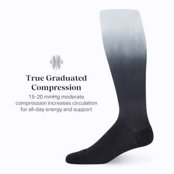 Comrad Knee High Compression Socks - Support & Comfort
