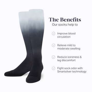 Comrad Knee High Compression Socks - Support & Comfort