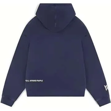For The Culture Crystal Blue Fleece Hoodie | Cozy & Trendy