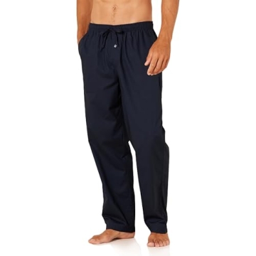 Amazon Essentials Men's Straight-Fit Woven Pajama Pant - Comfort Meets Quality