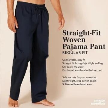 Comfortable Straight-Fit Pajama Pants for Every Season