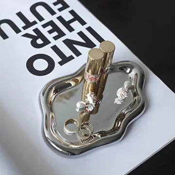 MDFAYE Unique Cloud Shaped Jewelry Dish for Women