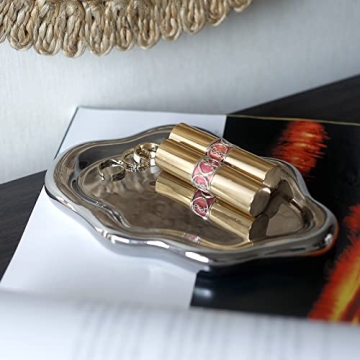 MDFAYE Unique Cloud Shaped Jewelry Dish for Women