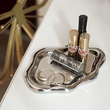 MDFAYE Unique Cloud Shaped Jewelry Dish for Women